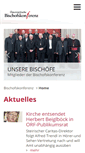 Mobile Screenshot of bischofskonferenz.at